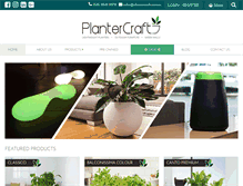 Tablet Screenshot of plantercraft.com.au